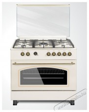 Novacook F9S50E6 retro kombinált tűzhely Konyhai termékek - Sütő-főzőlap, tűzhely (szabadonálló) - Kombinált tűzhely (szabadonálló) - 393905