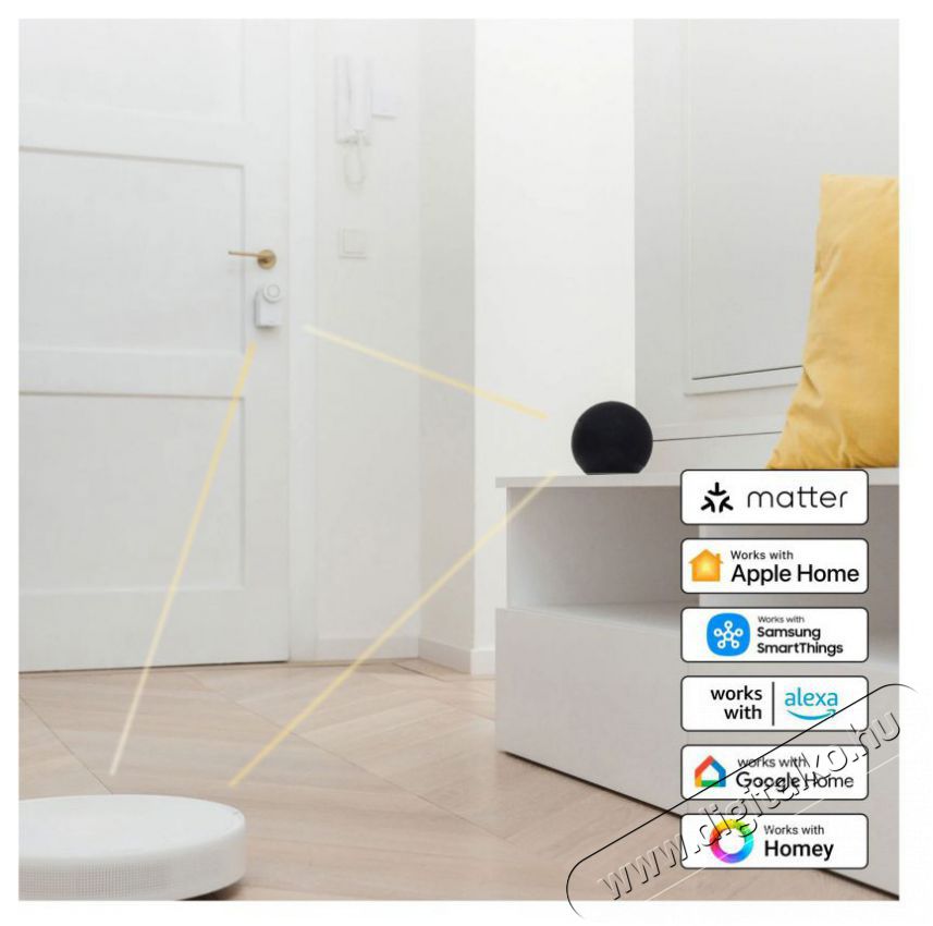 Nuki  Smart Lock GO H&aacute;ztart&aacute;s / Otthon / K&uuml;lt&eacute;r - Biztons&aacute;gtechnika - Kieg&eacute;sz&iacute;tő - 519587