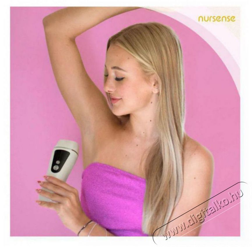 Nursense G18 IPL Sz&eacute;ps&eacute;g&aacute;pol&aacute;s / Eg&eacute;szs&eacute;g - Szőrtelen&iacute;tő / borotva - Tart&oacute;s szőrtelen&iacute;tő - 512107