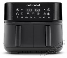 Nutribullet Twin Drawer NBA081B fekete forr&oacute;levegős s&uuml;tő Konyhai term&eacute;kek - Konyhai kisg&eacute;p (s&uuml;t&eacute;s / főz&eacute;s / hűt&eacute;s / &eacute;telk&eacute;sz&iacute;t&eacute;s) - L&eacute;gkever&eacute;ses főzőg&eacute;p / elektromos kukta / multifunkci&oacute;s s&uuml;tő - 505119