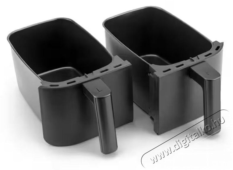 Nutribullet Twin Drawer NBA081B fekete forr&oacute;levegős s&uuml;tő Konyhai term&eacute;kek - Konyhai kisg&eacute;p (s&uuml;t&eacute;s / főz&eacute;s / hűt&eacute;s / &eacute;telk&eacute;sz&iacute;t&eacute;s) - L&eacute;gkever&eacute;ses főzőg&eacute;p / elektromos kukta / multifunkci&oacute;s s&uuml;tő - 505119
