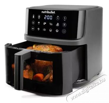 Nutribullet NBA0811DG FORR&Oacute;LEVEGŐS S&Uuml;TŐ Konyhai term&eacute;kek - Konyhai kisg&eacute;p (s&uuml;t&eacute;s / főz&eacute;s / hűt&eacute;s / &eacute;telk&eacute;sz&iacute;t&eacute;s) - L&eacute;gkever&eacute;ses főzőg&eacute;p / elektromos kukta / multifunkci&oacute;s s&uuml;tő - 506749