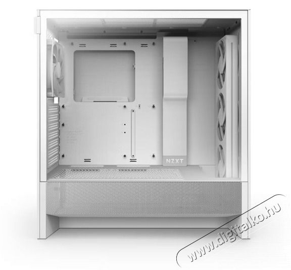 NZXT H5 Flow RGB (2024) feh&eacute;r RGB (t&aacute;p n&eacute;lk&uuml;li) ablakos mATX h&aacute;z Iroda &eacute;s sz&aacute;m&iacute;t&aacute;stechnika - Sz&aacute;m&iacute;t&oacute;g&eacute;p tartoz&eacute;k - Sz&aacute;m&iacute;t&oacute;g&eacute;ph&aacute;z - 516250