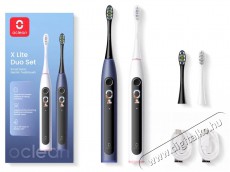 OCLEAN X Lite Duo Set, Dark Blue+Grey Elektromos fogkefe - &Uacute;jdons&aacute;gok - &Uacute;j term&eacute;kek - 525429