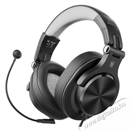 ONEODIO A71D fekete gamer headset Audio-Video / Hifi / Multim&eacute;dia - F&uuml;l &eacute;s Fejhallgat&oacute;k - Fejhallgat&oacute; mikrofonnal / headset - 456236