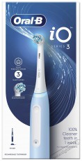 Oral-B iO3 elektromos fogkefe Ice Blue Sz&eacute;ps&eacute;g&aacute;pol&aacute;s / Eg&eacute;szs&eacute;g - Sz&aacute;j / fog &aacute;pol&aacute;s - Elektromos fogkefe - 493815
