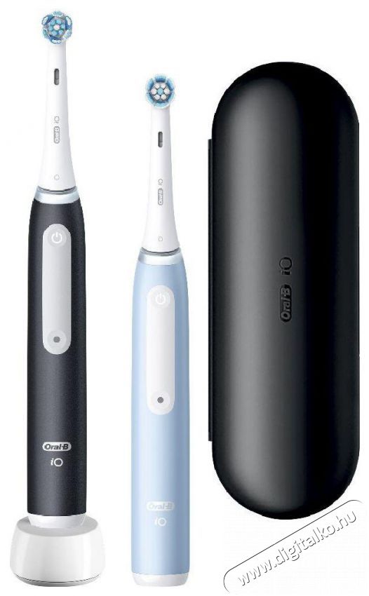 Oral-B iO3 elektromos fogkefe Matt Black/Ice Blue Sz&eacute;ps&eacute;g&aacute;pol&aacute;s / Eg&eacute;szs&eacute;g - Sz&aacute;j / fog &aacute;pol&aacute;s - Elektromos fogkefe - 493816