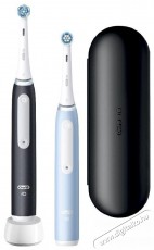Oral-B iO3 elektromos fogkefe Matt Black/Ice Blue Sz&eacute;ps&eacute;g&aacute;pol&aacute;s / Eg&eacute;szs&eacute;g - Sz&aacute;j / fog &aacute;pol&aacute;s - Elektromos fogkefe - 493816