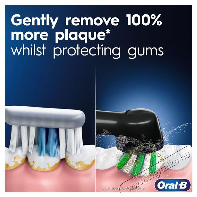 Oral-B PRO1 Carribeean Blue Cross Action elektromos fogkefe Sz&eacute;ps&eacute;g&aacute;pol&aacute;s / Eg&eacute;szs&eacute;g - Sz&aacute;j / fog &aacute;pol&aacute;s - Elektromos fogkefe - 500597