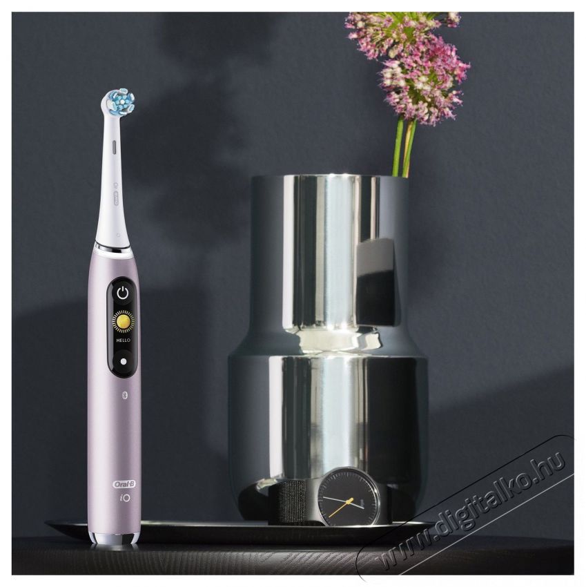 Oral-B iO Series 9 Rose Quartz M&aacute;gneses fogkefe Sz&eacute;ps&eacute;g&aacute;pol&aacute;s / Eg&eacute;szs&eacute;g - Sz&aacute;j / fog &aacute;pol&aacute;s - Elektromos fogkefe - 525467