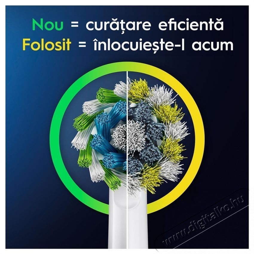 Oral-B Pro 1 Elektromos fogkefe, 3D tiszt&iacute;t&aacute;s, 3 program, 1 fej, Utaz&oacute;k&eacute;szlet, Fekete Sz&eacute;ps&eacute;g&aacute;pol&aacute;s / Eg&eacute;szs&eacute;g - Sz&aacute;j / fog &aacute;pol&aacute;s - Elektromos fogkefe - 533629