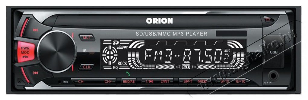 OCR-17371 Bluetooth autórádió fejegység