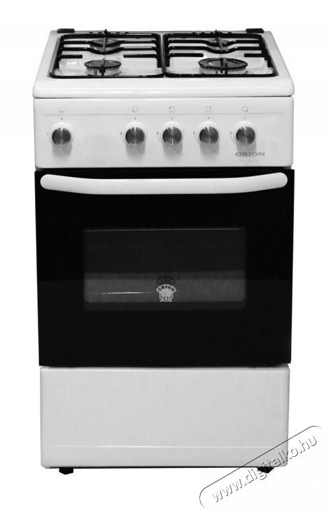 FGO-400W Szabadonálló gáztűzhely - fehér