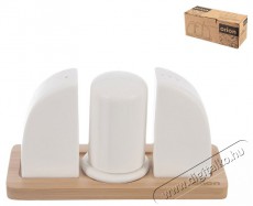 Orion WHITELINE Fűszertart&oacute; szett, porcel&aacute;n / bambusz Konyhai term&eacute;kek - Konyhai eszk&ouml;z - Egy&eacute;b konyhai eszk&ouml;z - 527666