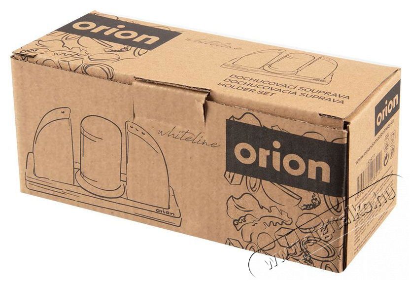 Orion WHITELINE Fűszertart&oacute; szett, porcel&aacute;n / bambusz Konyhai term&eacute;kek - Konyhai eszk&ouml;z - Egy&eacute;b konyhai eszk&ouml;z - 527666