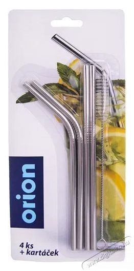 Orion Rozsdamentes ac&eacute;l sz&iacute;v&oacute;sz&aacute;l, 18 cm, 4 db, tiszt&iacute;t&oacute;kef&eacute;vel Konyhai term&eacute;kek - Konyhai eszk&ouml;z - Egy&eacute;b konyhai eszk&ouml;z - 528806