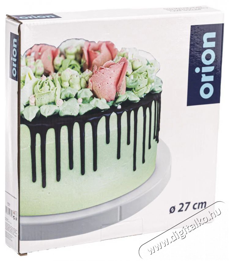 Orion UH forgathat&oacute; torta felszolg&aacute;l&oacute; &aacute;llv&aacute;ny 27 cm Konyhai term&eacute;kek - Konyhai eszk&ouml;z - Egy&eacute;b konyhai eszk&ouml;z - 527571