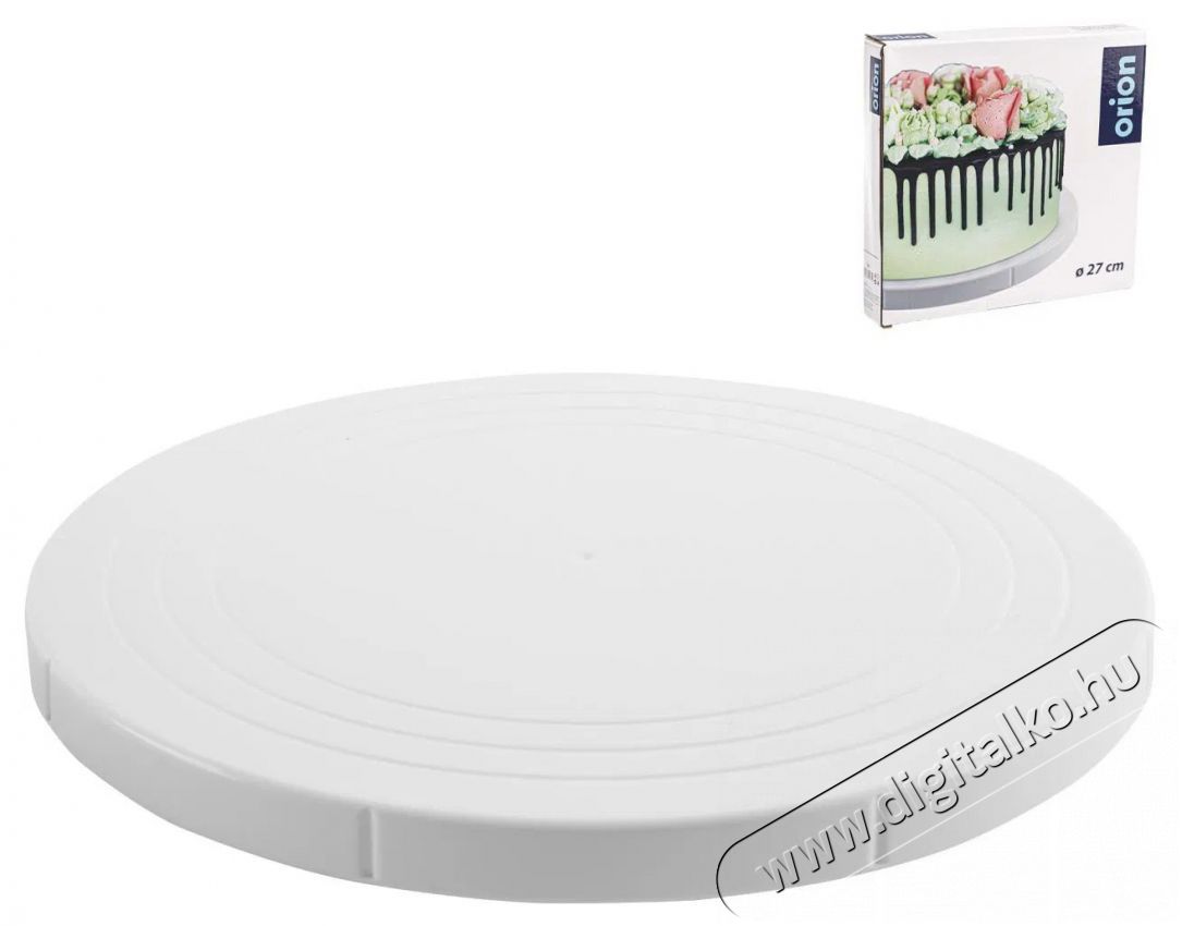Orion UH forgathat&oacute; torta felszolg&aacute;l&oacute; &aacute;llv&aacute;ny 27 cm Konyhai term&eacute;kek - Konyhai eszk&ouml;z - Egy&eacute;b konyhai eszk&ouml;z - 527571