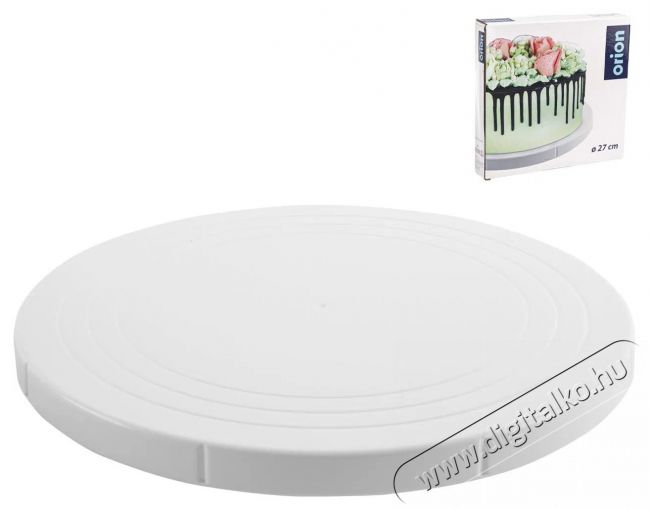 Orion UH forgathat&oacute; torta felszolg&aacute;l&oacute; &aacute;llv&aacute;ny 27 cm Konyhai term&eacute;kek - Konyhai eszk&ouml;z - Egy&eacute;b konyhai eszk&ouml;z - 527571