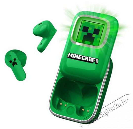 OTL MC1316 Minecraft Creeper Slide True Wireless Bluetooth f&uuml;lhallgat&oacute; Audio-Video / Hifi / Multim&eacute;dia - F&uuml;l &eacute;s Fejhallgat&oacute;k - F&uuml;lhallgat&oacute; - 507394