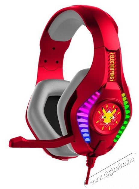 OTL PK0974 PRO G5 Pok&eacute;mon Electrifying vezet&eacute;kes gamer headset Audio-Video / Hifi / Multim&eacute;dia - F&uuml;l &eacute;s Fejhallgat&oacute;k - Fejhallgat&oacute; mikrofonnal / headset - 507392