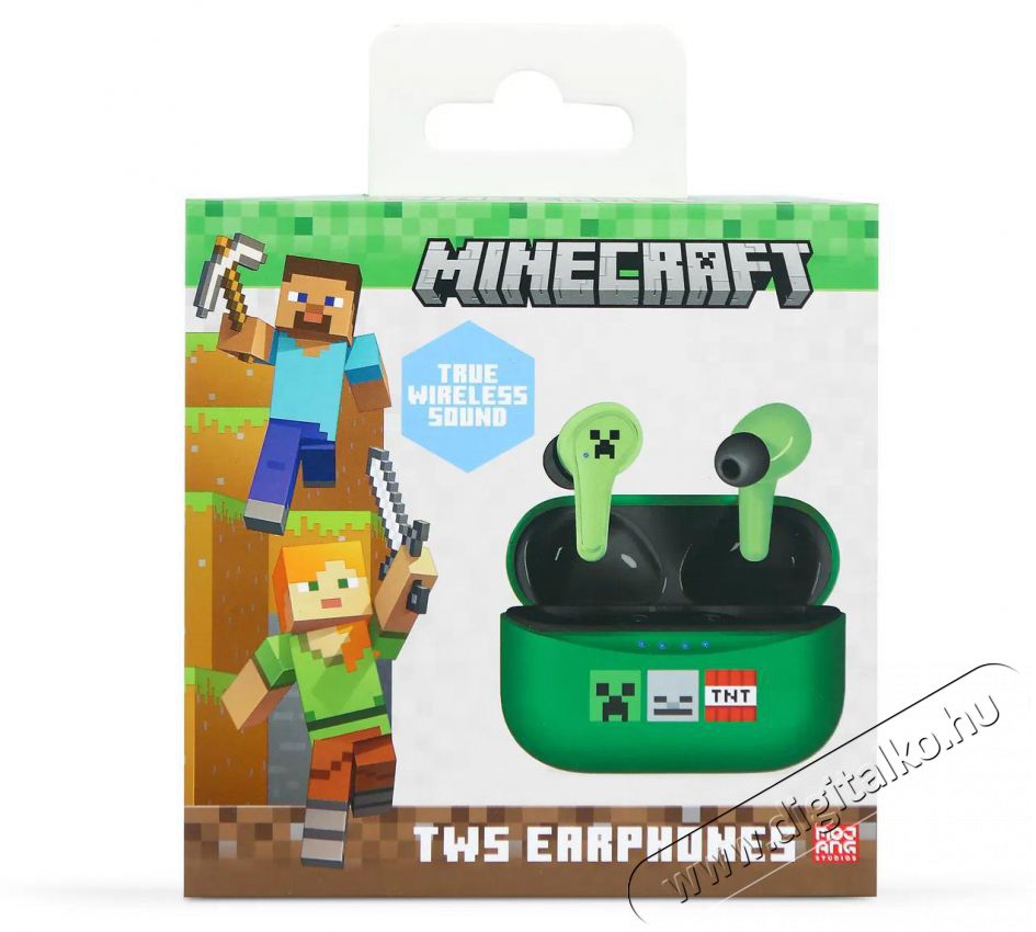 OTL Minecraft Icons TWS Earpods Audio-Video / Hifi / Multim&eacute;dia - F&uuml;l &eacute;s Fejhallgat&oacute;k - F&uuml;lhallgat&oacute; - 510149