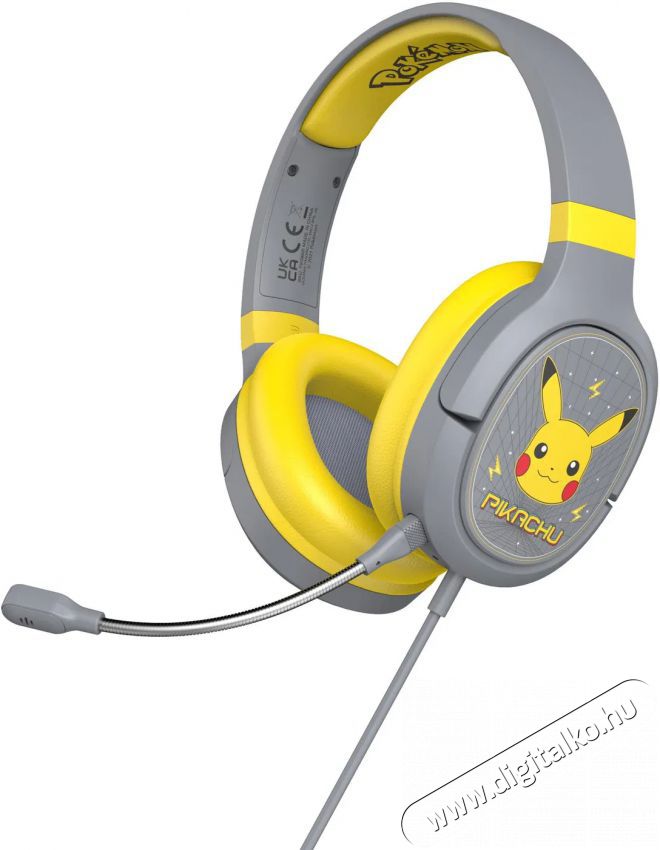 OTL Pok&eacute;mon Pikachu PRO G1 Gaming Audio-Video / Hifi / Multim&eacute;dia - F&uuml;l &eacute;s Fejhallgat&oacute;k - Fejhallgat&oacute; mikrofonnal / headset - 518982