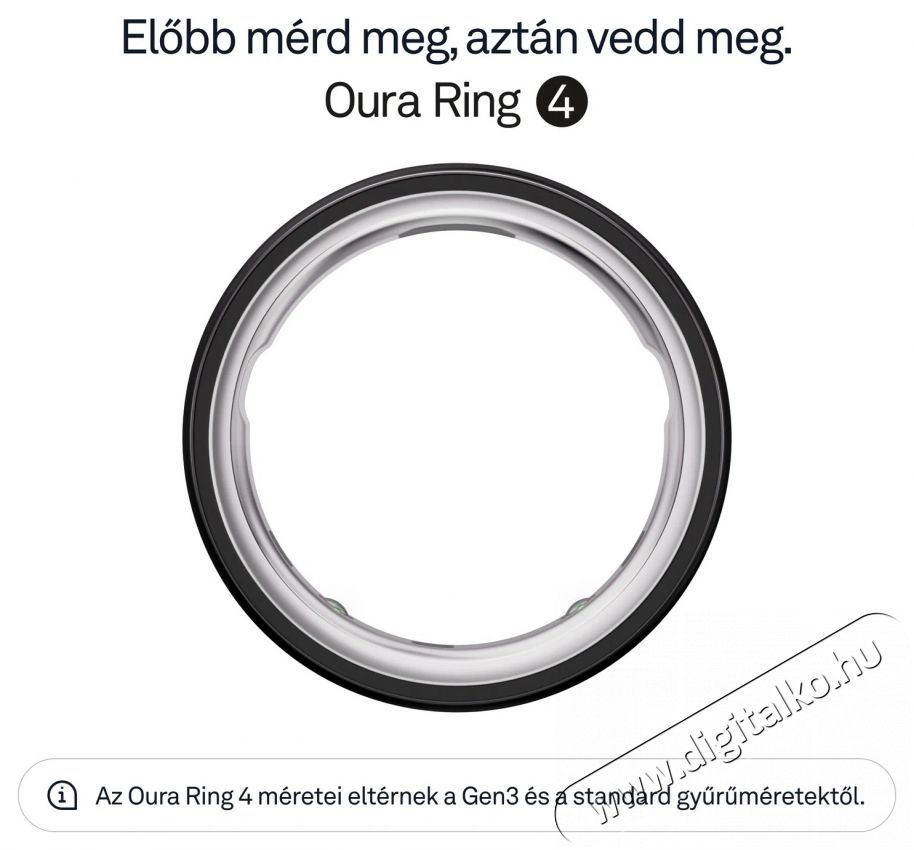 Oura Ring 4 Black, 11 Mobil / Kommunik&aacute;ci&oacute; / Smart - Okos eszk&ouml;z - Egy&eacute;b okos eszk&ouml;z - 527709