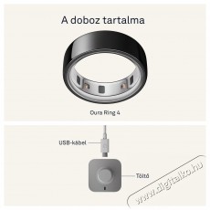 Oura Ring 4 Black, 11 Mobil / Kommunik&aacute;ci&oacute; / Smart - Okos eszk&ouml;z - Egy&eacute;b okos eszk&ouml;z - 527709
