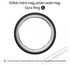 Oura Ring 4 Black, 4 Mobil / Kommunik&aacute;ci&oacute; / Smart - Okos eszk&ouml;z - Egy&eacute;b okos eszk&ouml;z - 527714