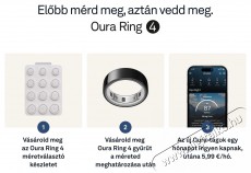 Oura Ring 4 Black, 4 Mobil / Kommunik&aacute;ci&oacute; / Smart - Okos eszk&ouml;z - Egy&eacute;b okos eszk&ouml;z - 527714