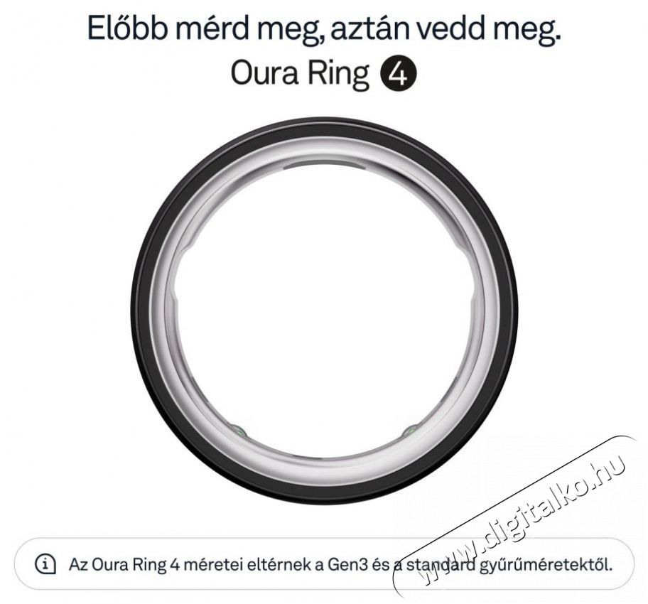 Oura Ring 4 Black, 7 Mobil / Kommunik&aacute;ci&oacute; / Smart - Okos eszk&ouml;z - Egy&eacute;b okos eszk&ouml;z - 527717