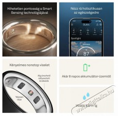 Oura Ring 4 Black, 7 Mobil / Kommunik&aacute;ci&oacute; / Smart - Okos eszk&ouml;z - Egy&eacute;b okos eszk&ouml;z - 527717
