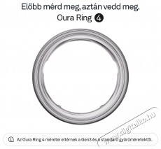 Oura Ring 4 Brushed Silver, 11 Mobil / Kommunik&aacute;ci&oacute; / Smart - Okos eszk&ouml;z - Egy&eacute;b okos eszk&ouml;z - 527721