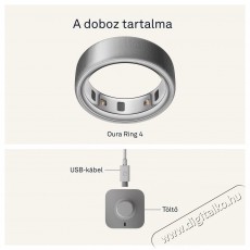 Oura Ring 4 Brushed Silver, 5 Mobil / Kommunik&aacute;ci&oacute; / Smart - Okos eszk&ouml;z - Egy&eacute;b okos eszk&ouml;z - 527727