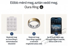 Oura Ring 4 Gold, 6 Mobil / Kommunik&aacute;ci&oacute; / Smart - Okos eszk&ouml;z - Egy&eacute;b okos eszk&ouml;z - 527740