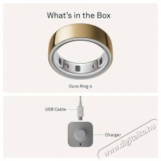 Oura Ring 4 Gold, 6 Mobil / Kommunik&aacute;ci&oacute; / Smart - Okos eszk&ouml;z - Egy&eacute;b okos eszk&ouml;z - 527740