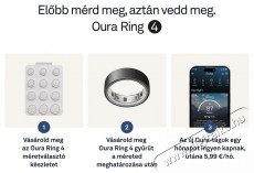 Oura Ring 4 Stealth, 10 Mobil / Kommunik&aacute;ci&oacute; / Smart - Okos eszk&ouml;z - Egy&eacute;b okos eszk&ouml;z - 527769