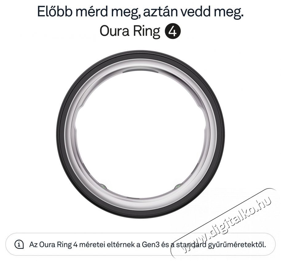Oura Ring 4 Stealth, 10 Mobil / Kommunik&aacute;ci&oacute; / Smart - Okos eszk&ouml;z - Egy&eacute;b okos eszk&ouml;z - 527769