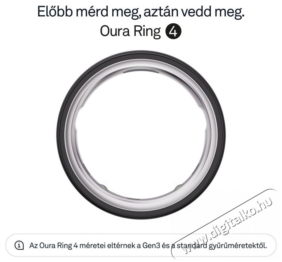Oura Ring 4 Stealth, 7 Mobil / Kommunik&aacute;ci&oacute; / Smart - Okos eszk&ouml;z - Egy&eacute;b okos eszk&ouml;z - 527778