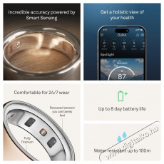 Oura Ring 4 Rose Gold, 13 Mobil / Kommunik&aacute;ci&oacute; / Smart - Okos eszk&ouml;z - Egy&eacute;b okos eszk&ouml;z - 527747