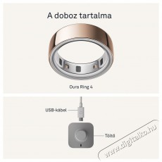 Oura Ring 4 Rose Gold, 14 Mobil / Kommunik&aacute;ci&oacute; / Smart - Okos eszk&ouml;z - Egy&eacute;b okos eszk&ouml;z - 527748