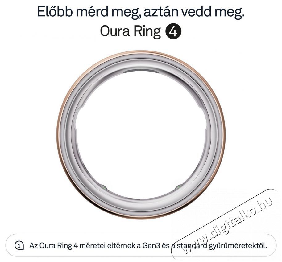 Oura Ring 4 Rose Gold, 15 Mobil / Kommunik&aacute;ci&oacute; / Smart - Okos eszk&ouml;z - Egy&eacute;b okos eszk&ouml;z - 527749