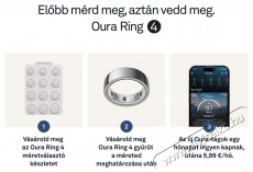 Oura Ring 4 Silver, 6 Mobil / Kommunik&aacute;ci&oacute; / Smart - Okos eszk&ouml;z - Egy&eacute;b okos eszk&ouml;z - 527764
