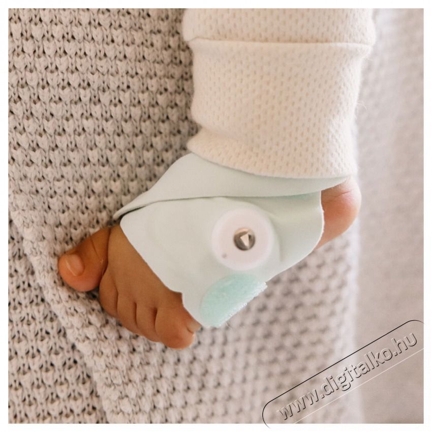 Owlet Dream Sock okos zokni 0-18 h&oacute;napig - Menta Sz&eacute;ps&eacute;g&aacute;pol&aacute;s / Eg&eacute;szs&eacute;g - Baba mama term&eacute;k - B&eacute;biőr / babafigyelő - 502773
