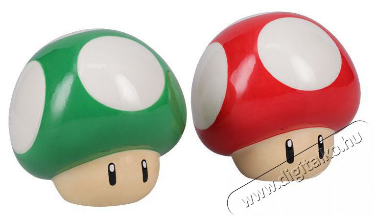 PALADONE Super Mario - Mushroom Salt and Pepper - bors- &eacute;s s&oacute;sz&oacute;r&oacute; Konyhai term&eacute;kek - Konyhai eszk&ouml;z - S&oacute; &eacute;s bors &ouml;rlő - 527834