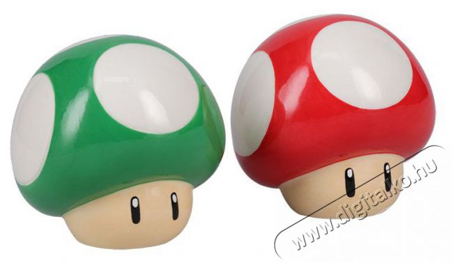 PALADONE Super Mario - Mushroom Salt and Pepper - bors- &eacute;s s&oacute;sz&oacute;r&oacute; Konyhai term&eacute;kek - Konyhai eszk&ouml;z - S&oacute; &eacute;s bors &ouml;rlő - 527834