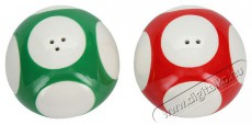 PALADONE Super Mario - Mushroom Salt and Pepper - bors- &eacute;s s&oacute;sz&oacute;r&oacute; Konyhai term&eacute;kek - Konyhai eszk&ouml;z - S&oacute; &eacute;s bors &ouml;rlő - 527834