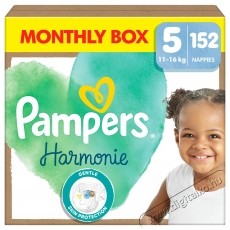 PAMPERS Harmonie Baby 5 (152 db) Eldobhat&oacute; pelenka Sz&eacute;ps&eacute;g&aacute;pol&aacute;s / Eg&eacute;szs&eacute;g - Baba mama term&eacute;k - Egy&eacute;b baba mama term&eacute;k - 534786
