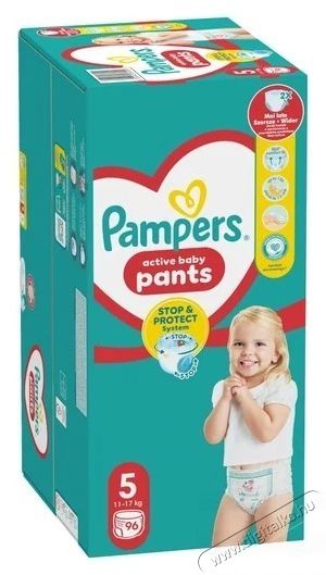 PAMPERS Pants Junior 5 (96 db) - Mega Box Sz&eacute;ps&eacute;g&aacute;pol&aacute;s / Eg&eacute;szs&eacute;g - Baba mama term&eacute;k - Egy&eacute;b baba mama term&eacute;k - 537946